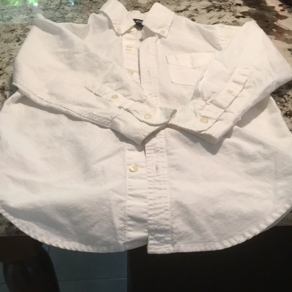 Gap dress long sleeves white shirt - Picture 1 of 1